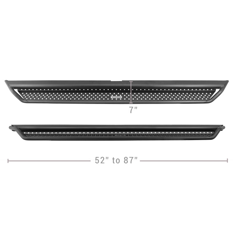 Go Rhino Dominator Extreme D1 Side Steps - Tex Blk - 68in-thumbmail-12