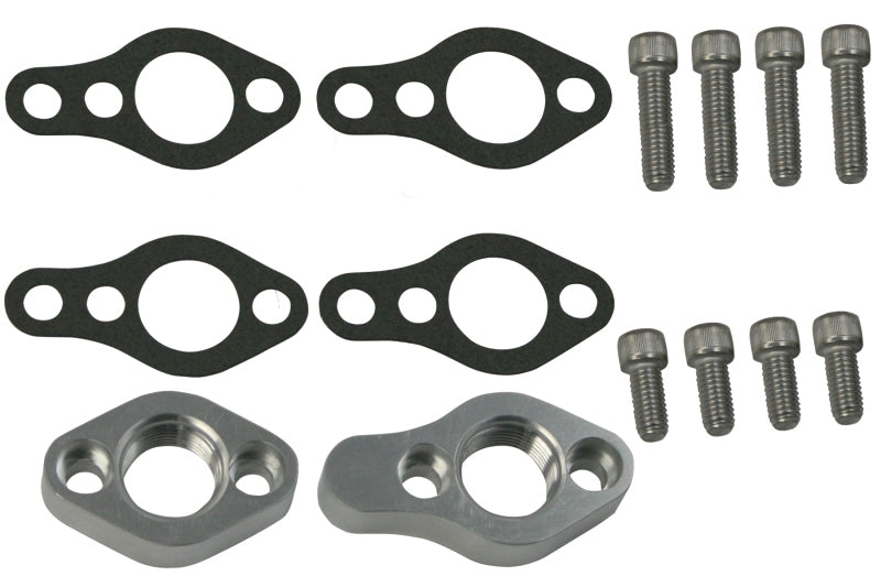 Moroso Chevrolet Small Block Remote Water Pump Adapter Kit (Requires Two -12An Male Fittings)-thumbmail-1