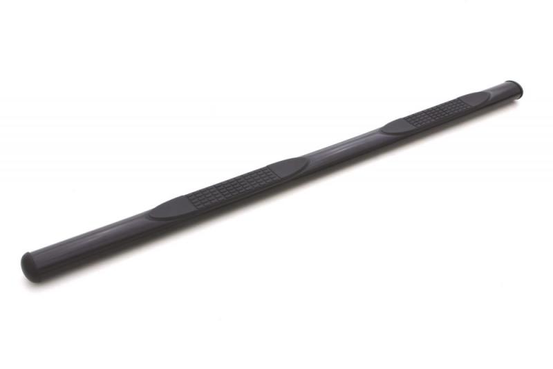 Lund 15-17 Chevy Colorado Crew Cab 4in. Oval Straight Steel Nerf Bars - Black-thumbmail-3