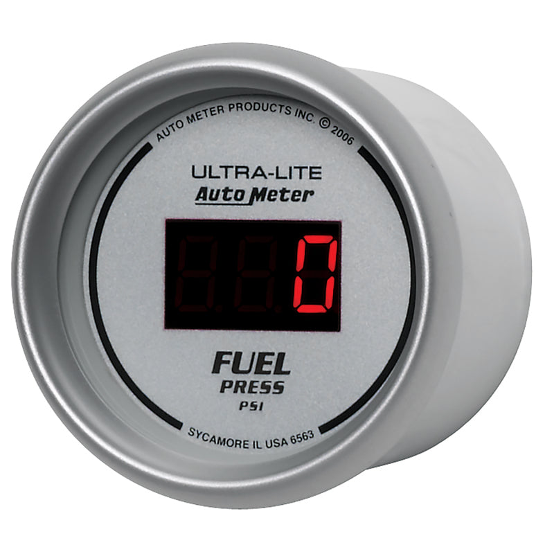 Autometer Ultra-Lite 52MM 5-100 PSI Digital Fuel Pressure Gauge-thumbmail-2