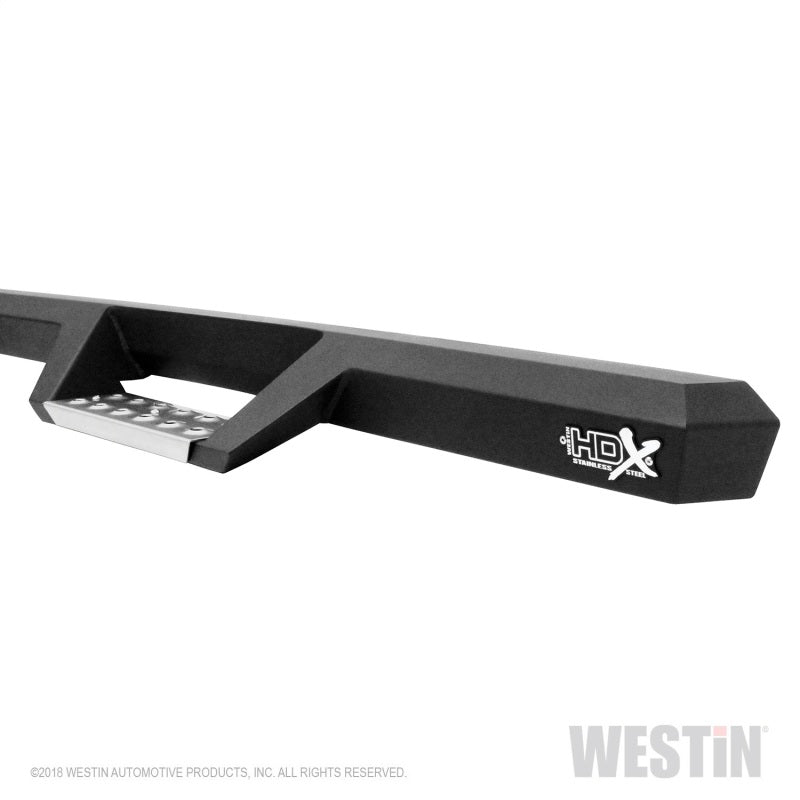 Westin/HDX 15-21 Chevrolet/GMC Colorado/Canyon Ext. Cab HDX SS Drop Nerf Step Bars - Textured Black-thumbmail-9