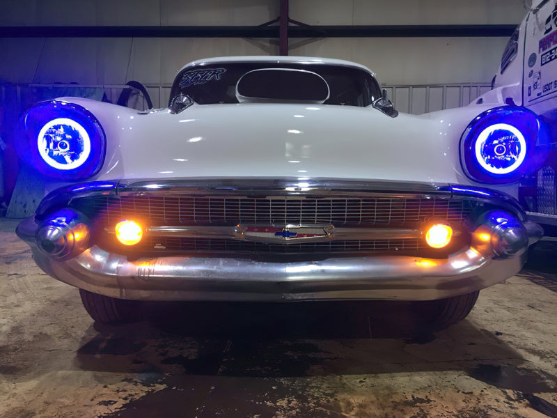 Oracle Pre-Installed Lights 7 IN. Sealed Beam - Blue Halo-thumbmail-7