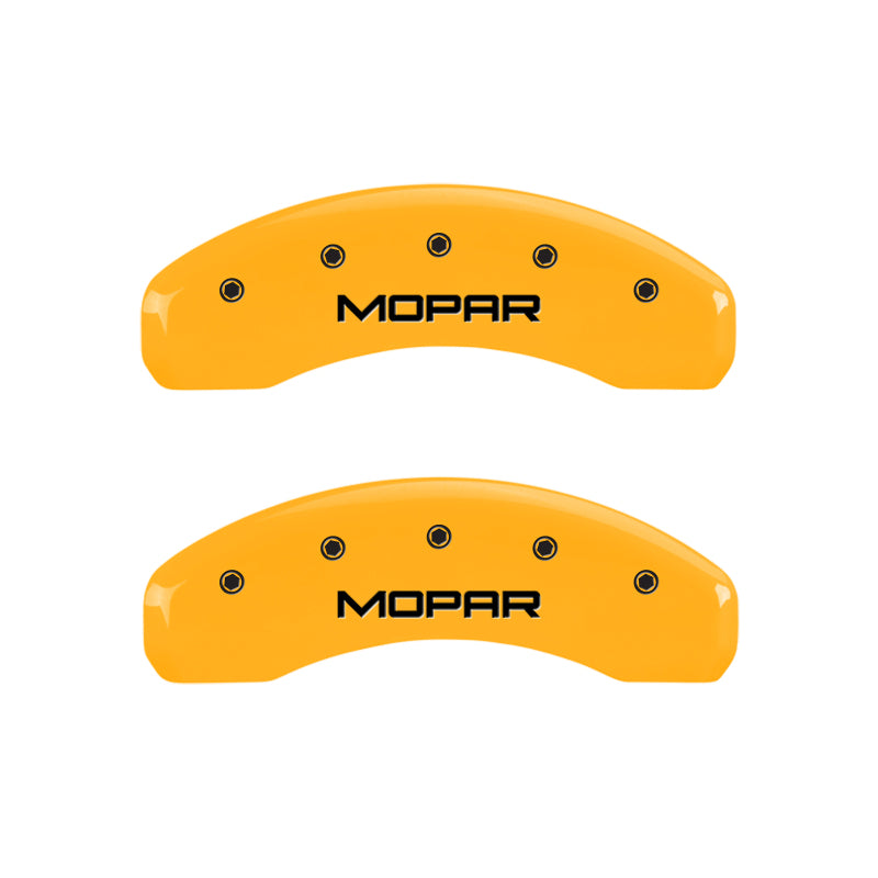 MGP 4 Caliper Covers Engraved Front & Rear RT1-Truck Black finish silver ch-thumbmail-5