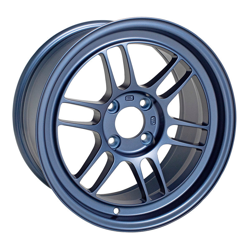 Enkei RPF1 15x8 4x100 28mm Offset 5 Hub Bore Matte Blue Wheel - 11.64Lbs (MOQ 40)-thumbmail-2