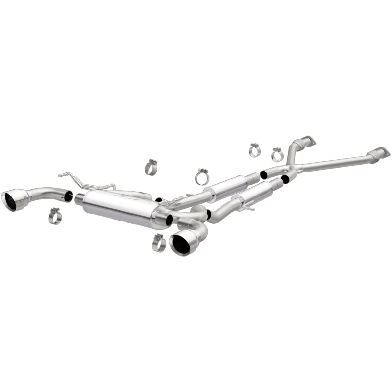 MagnaFlow Cat-Back 09-17 Nissan 370Z V6 3.7L Street Series SS 2.25in Dual Split Rear Exit Exhaust-thumbmail-2