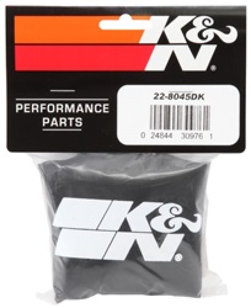 K&N 6in ID x 6inH Closed Top Black DryCharger Air Filter Wrap-thumbmail-6