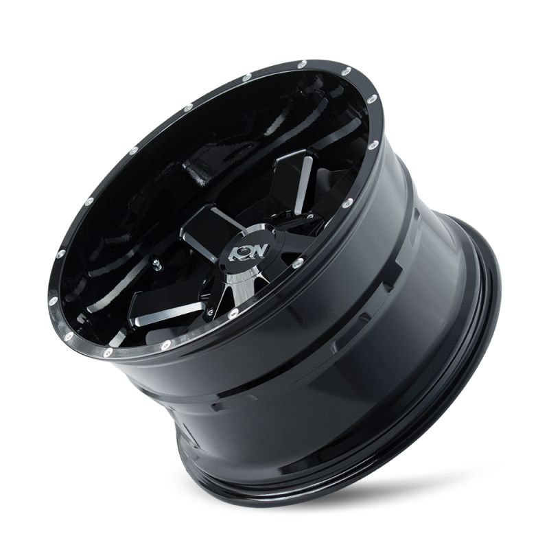ION Type 141 20x9 / 6x120 BP / 18mm Offset / 78.1mm Hub Gloss Black Milled Wheel-thumbmail-3
