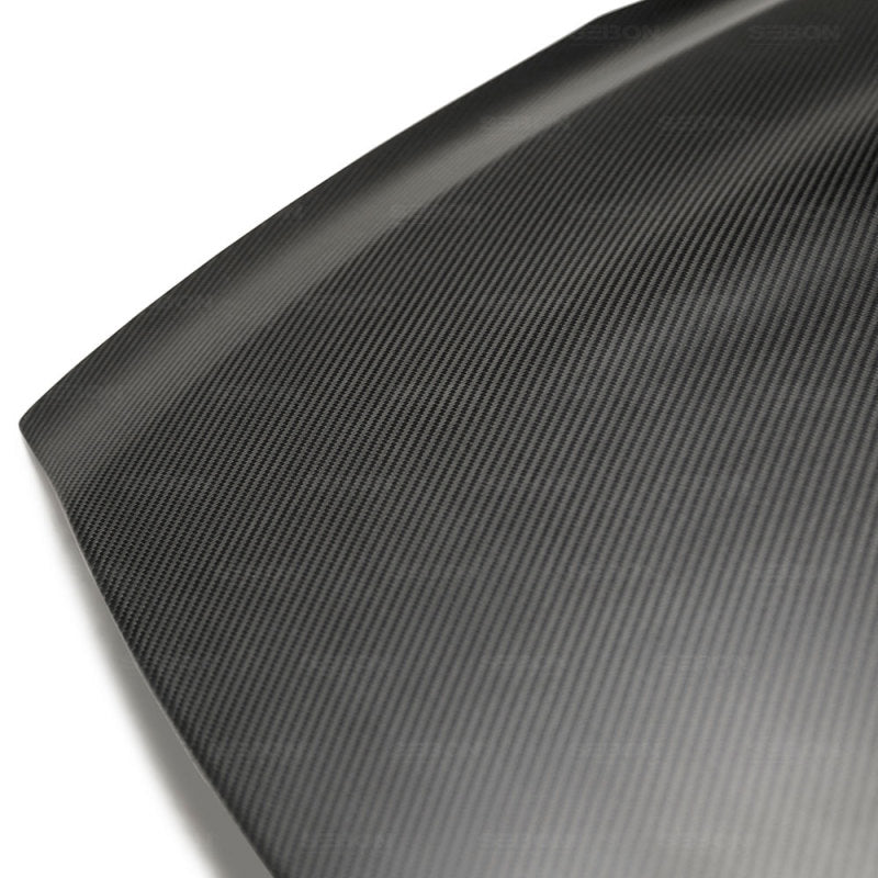 Seibon 09-10 Nissan Skyline R35 GT-R OEM-Dry Carbon Fiber Hood-thumbmail-4