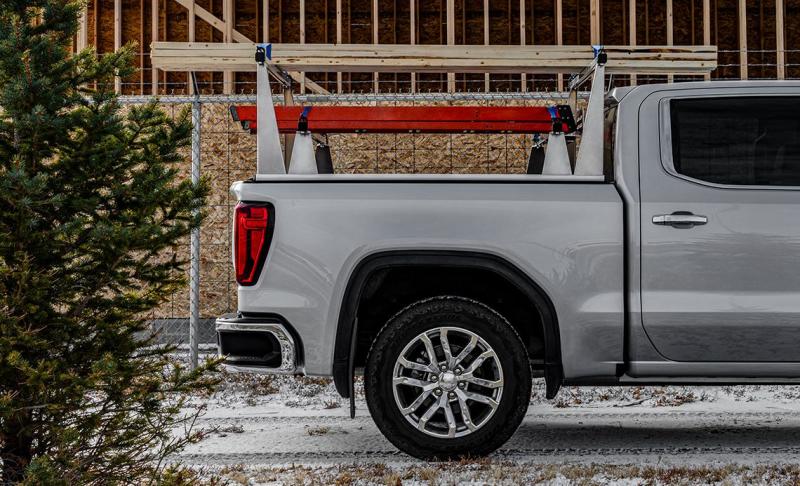 Access ADARAC Al Uprights 24in Vert Pro Kit (2 Uprights w/1 66in Cross Bar) Matte Black Truck Rack-thumbmail-5
