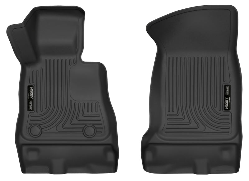 Husky Liners 2016+ Chevrolet Camaro X-Act Contour Black Front Floor Liners-thumbmail-2