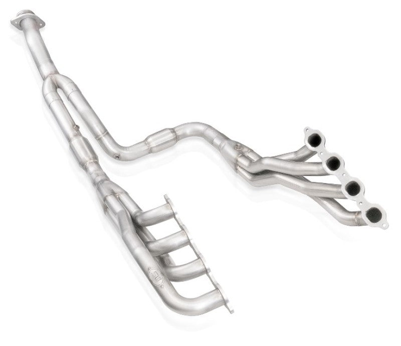 Stainless Works 2020-21 Silverado HD 6.6L 1-7/8in Long Tube Header Kit Factory Connect-thumbmail-1