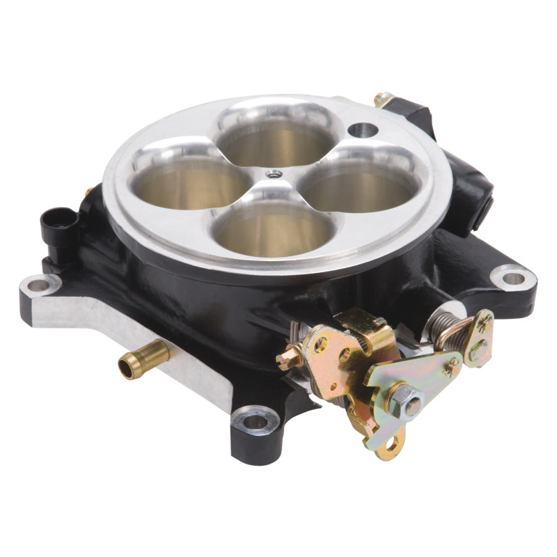 Edelbrock Throttle Body 4-Barrel 4150 Style Flange 1 75In Bores Includes Gm/DeLPHi Iac-thumbmail-2