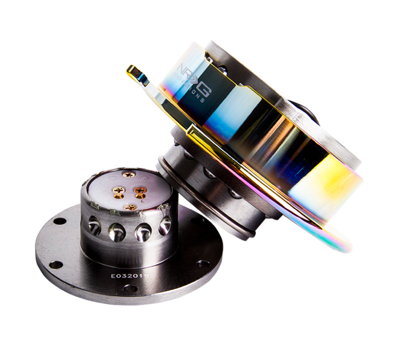 NRG Quick Release Gen 2.5 - Gunmetal Body / Neochrome Ring-thumbmail-3