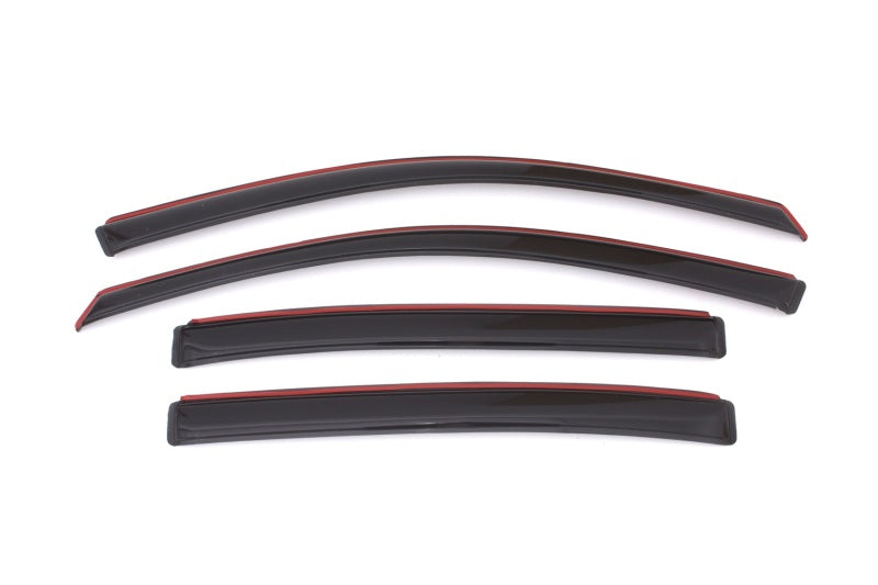 AVS 13-17 Honda Accord Ventvisor In-Channel Front & Rear Window Deflectors 4pc - Smoke-thumbmail-15