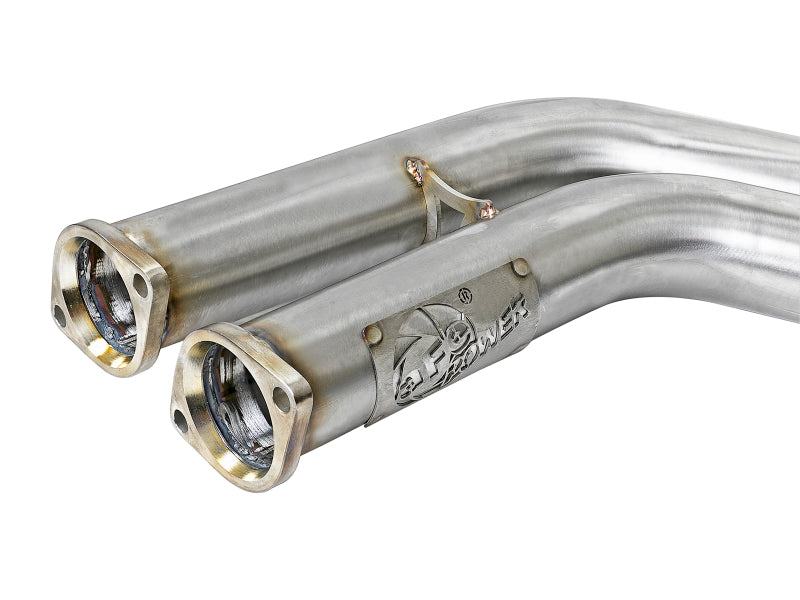 aFe Twisted Steel HDR X-Pipe SS-304 01-06 BMW M3 3.2L S54-thumbmail-6