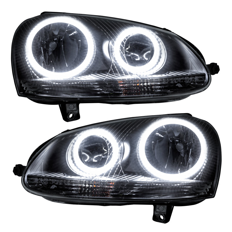 Oracle 06-10 Volkswagen Jetta SMD HL - Chrome - White-thumbmail-4