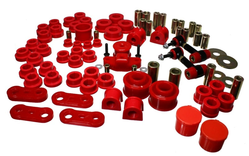 Energy Suspension 08-12 Subaru Impreza WRX Red Hyper-Flex Master Bushing Set-thumbmail-2