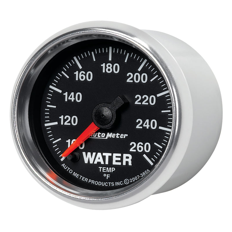 Autometer GS 100-260 degree Electronic Water Temperature Gauge-thumbmail-6