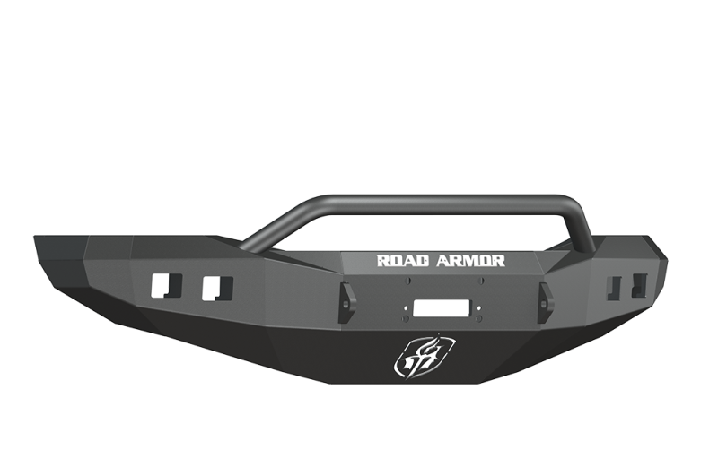 Road Armor 06-09 Dodge 2500 Stealth Front Winch Bumper w/Pre-Runner Guard - Tex Blk