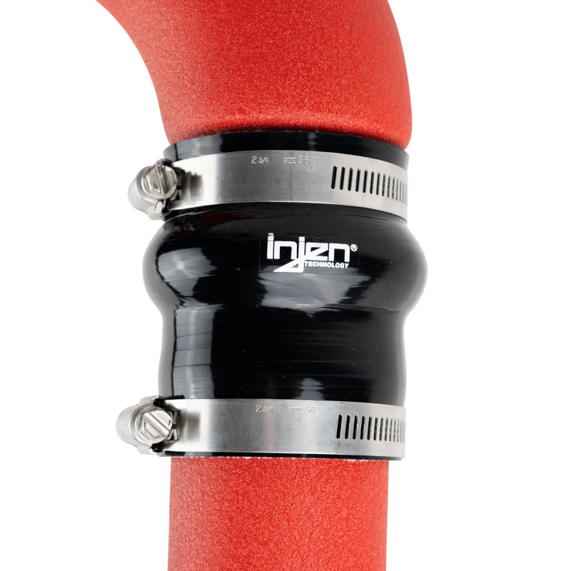 16-20 BMW L6-3.0L/ Turbo/ Twin Turbo/L4-2.0L/ L6-2.5L Wrinkle Red Turbo SES Intercooler Pipes-thumbmail-5