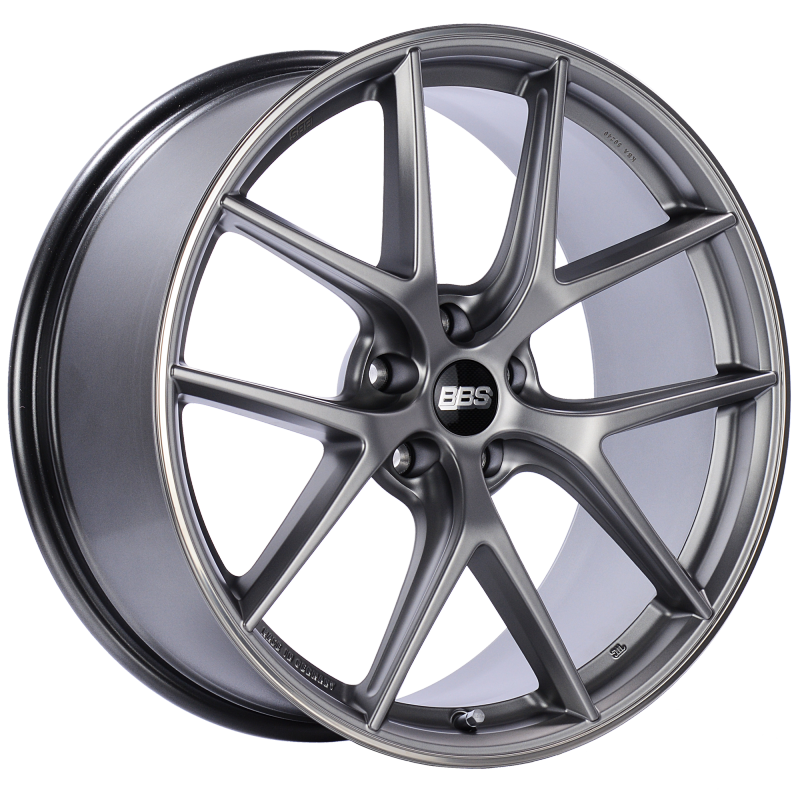 BBS CI-R 20x9.5 5x120 ET40 Platinum Silver Polished Rim Protector Wheel -82mm PFS/Clip Required-thumbmail-1