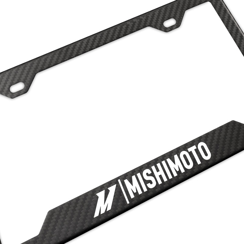 Mishimoto Carbon Fiber License Plate Frame - Matte-thumbmail-4
