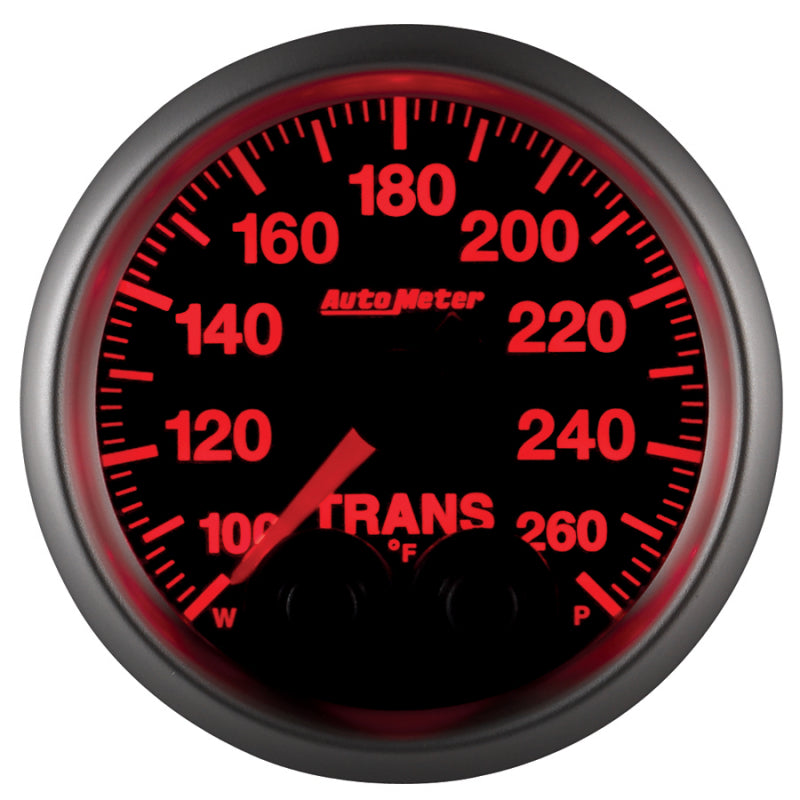 Autometer Elite 52mm 100-260 Degress F Trans Temperature Peak and Warn Gauge w/ Electonic Control-thumbmail-7