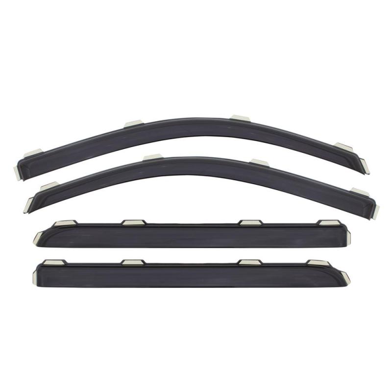 AVS 06-10 Dodge Charger Ventvisor In-Channel Front & Rear Window Deflectors 4pc - Smoke-thumbmail-15