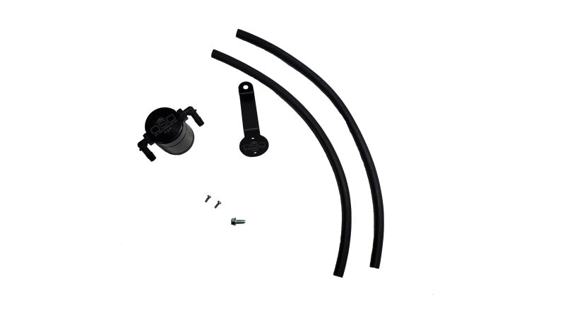 J&L 19-22 Ford/Lincoln SUV & Trucks w 2.0 EcoBoost Driver Side Oil Separator 3.0 - Black Anodized