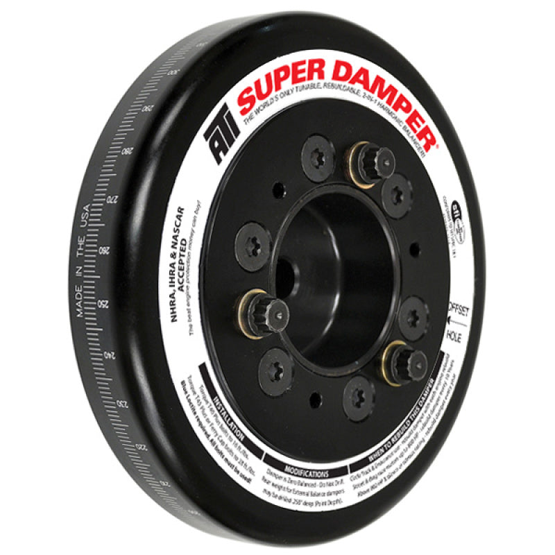 ATI Damper - 7.074in - Alum - 6 Grv - Scion/Subaru/Toyota - 4U-GSE - FA20 2.0L - 10 Percent UD-thumbmail-1