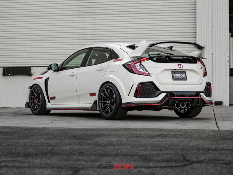Seibon 2017 Honda Civic Type-R OE Carbon Fiber Rear Center Spoiler-thumbmail-7