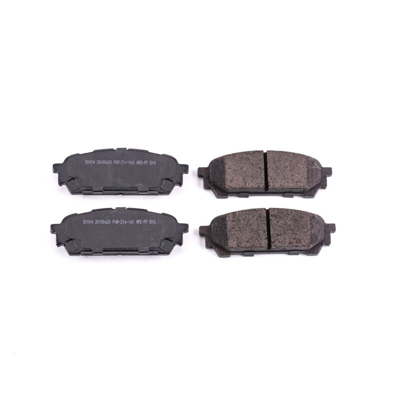 Power Stop 05-06 Saab 9-2X Rear Z16 Evolution Ceramic Brake Pads-thumbmail-1