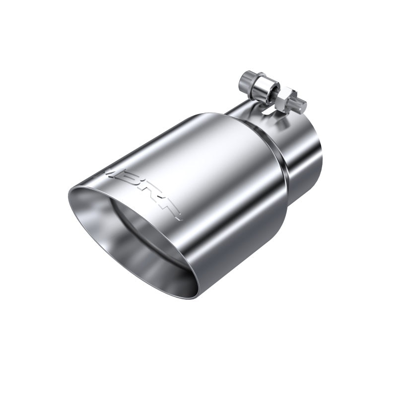 MBRP Universal Tip 4in O.D. Dual Wall Angled 3in inlet 8in length T304-thumbmail-3