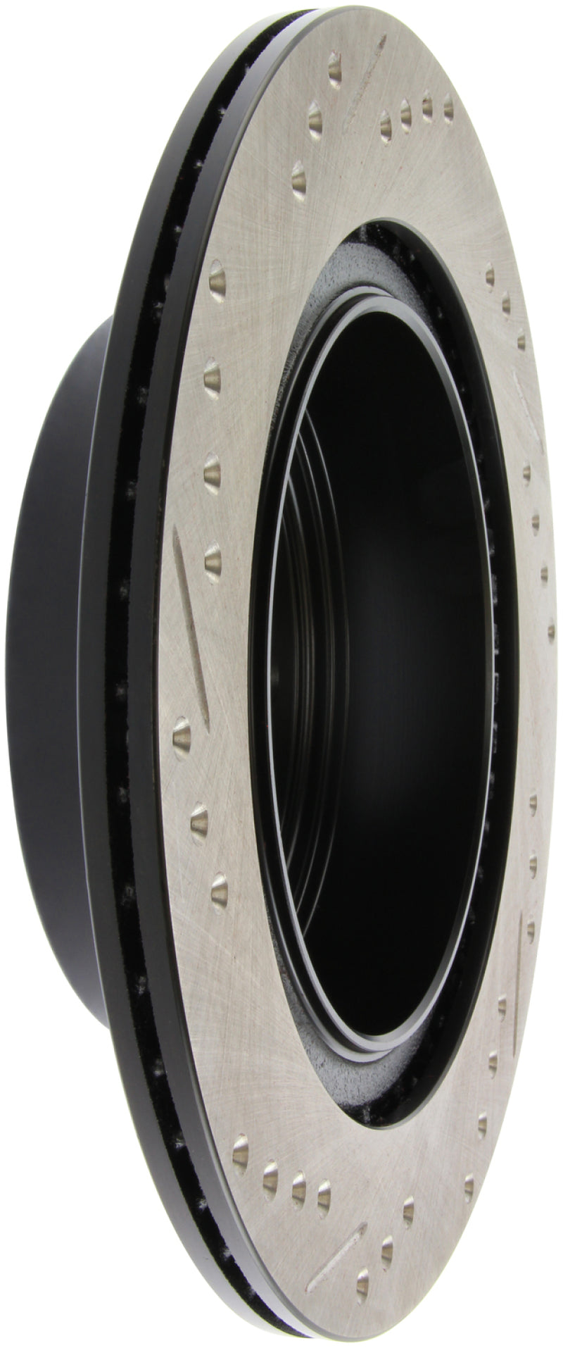 StopTech 06-07 350Z / 05-07 G35 / 06-07 G35X SportStop Slotted & Drilled Rear Left Rotor-thumbmail-2