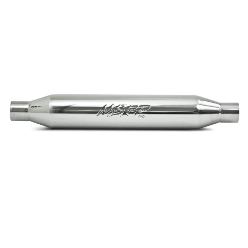 MBRP Universal Resonator 2.25in Inlet /Outlet 22in Body 26in Overall T304-thumbmail-5