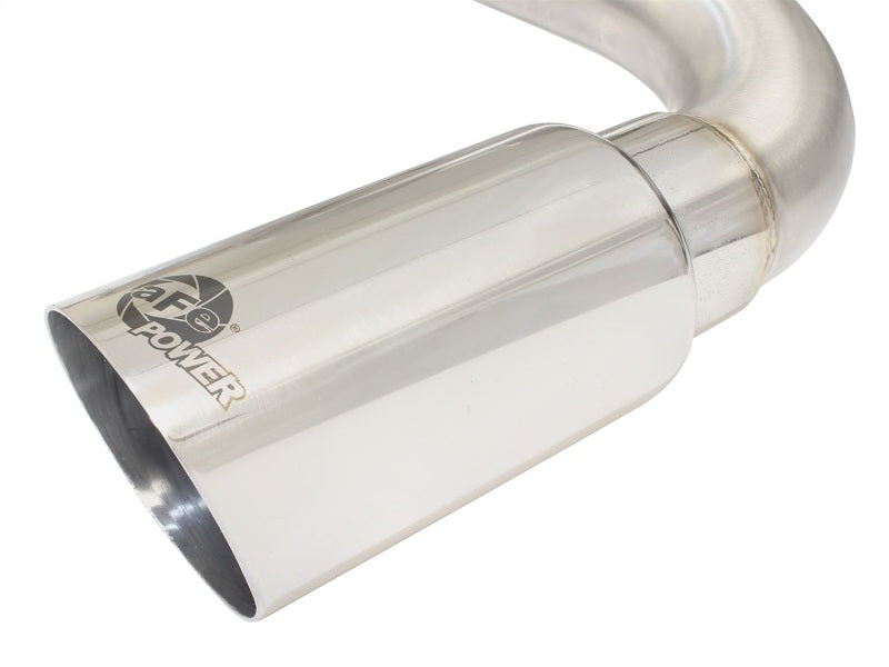 aFe MACHForce XP SS-304 Polish Tip 2.5in Dia Cat Back Exhaust 12-14 BMW 335i (F30) 3.0L (t)-thumbmail-9