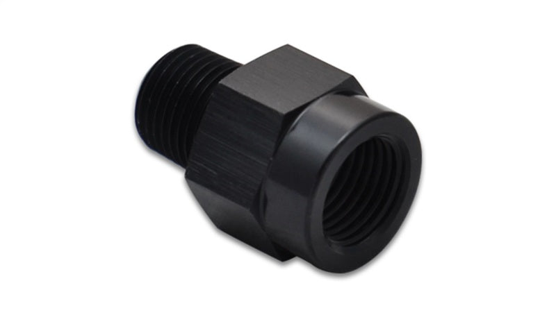 Vibrant 1/8in Male BSP to 1/8in Female NPT Adapter Fitting - Aluminum-thumbmail-1