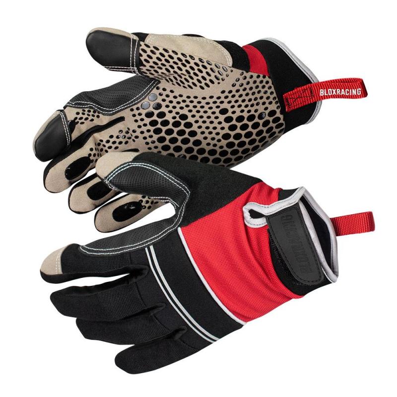BLOX Racing Logo Mechanics Gloves Extra Large-thumbmail-6