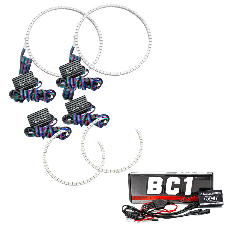 Oracle BMW 3 Series 06-11 Halo Kit - Projector - ColorSHIFT w/ BC1 Controller-thumbmail-2