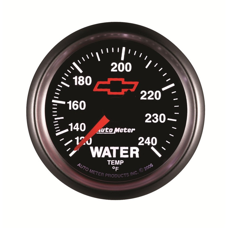 Autometer Sport-Comp II 2-1/16in 120-240 Deg Mechanical Water Temp Gauge - Bowtie Black-thumbmail-5