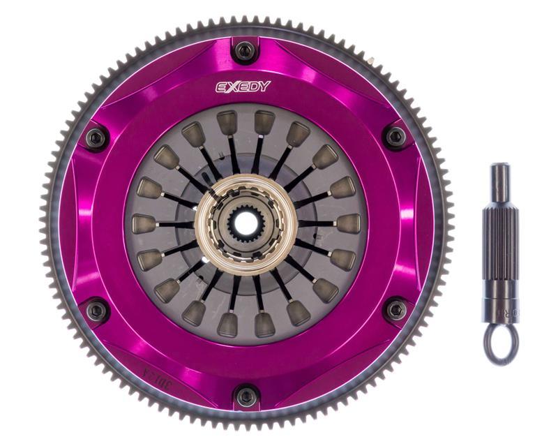 Exedy 1996-1996 Mitsubishi Lancer Evolution IV L4 Hyper Triple Cerametallic Clutch Rigid-thumbmail-5