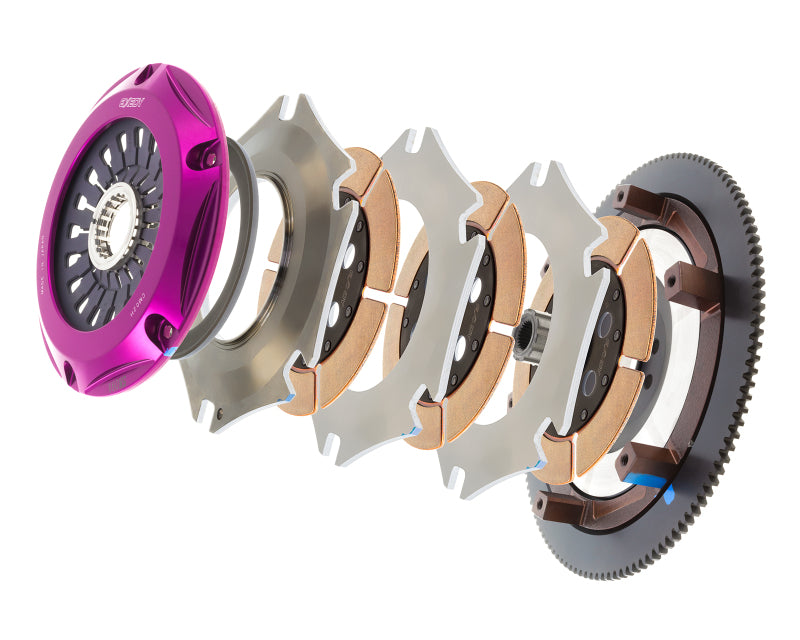 Exedy 2002-2005 Subaru Impreza WRX H4 Hyper Triple Cerametallic Clutch Rigid Disc Pull Type Cover-thumbmail-5