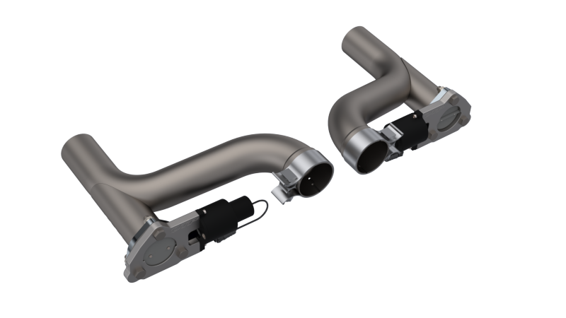 QTP 10-15 Chevrolet Camaro SS 6.2L 2.5in 304SS Aggressor Cutout Dual Mid Pipes-thumbmail-3