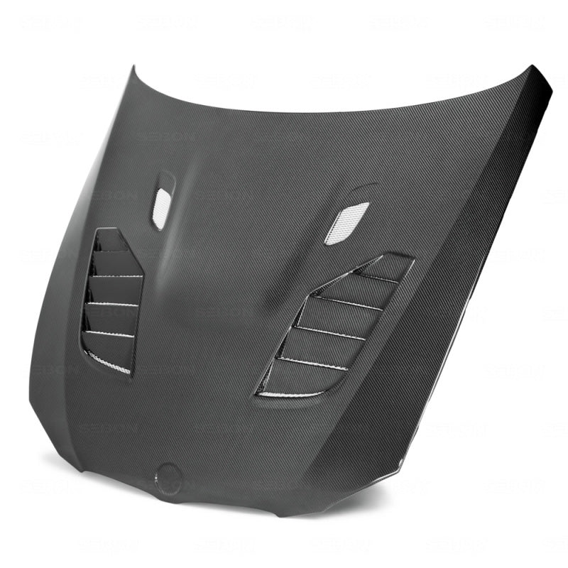 Seibon 07-10 BMW M3 Series 2Dr (E92) CT-Style Carbon Fiber hood-thumbmail-6