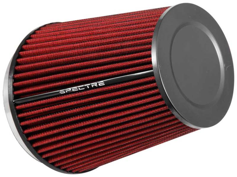 Spectre HPR Conical Air Filter 6in. Flange ID / 7.719in. Base OD / 8.5in. Tall - Red-thumbmail-5