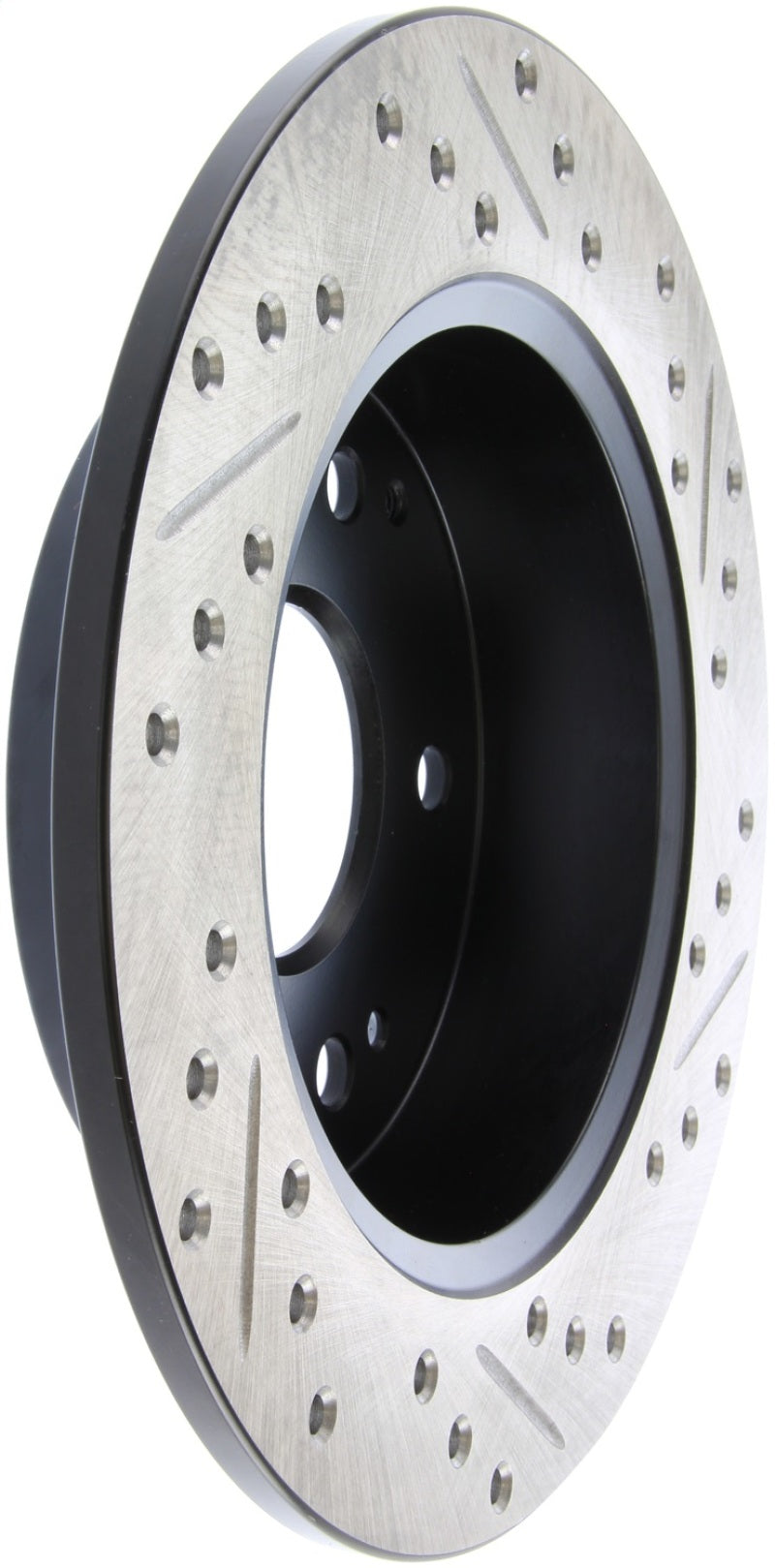 StopTech 02-06 Acura RSX Incl. Type S / 97-01 Integra Type R Slotted & Drilled Right Rear Rotor-thumbmail-7