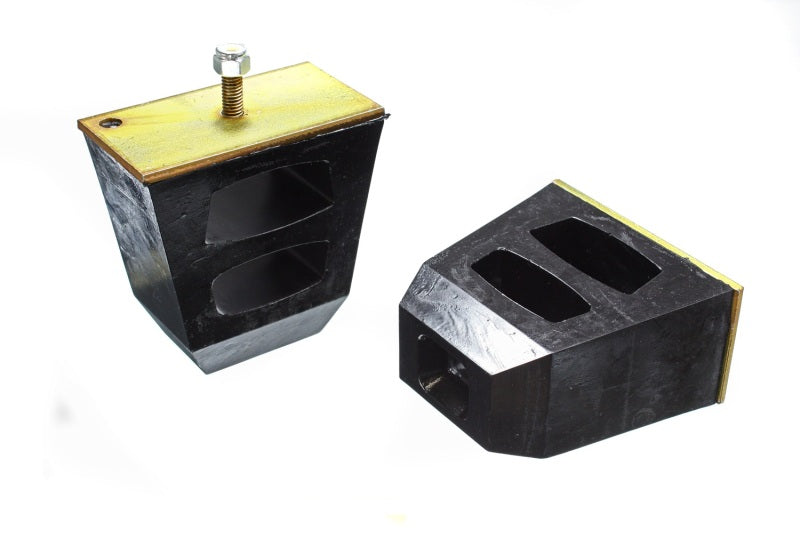 Energy Suspension Universal 4.5in Tall x 4.5in Long x 2.5in Wide Black Bump Stops (2 per set)-thumbmail-3