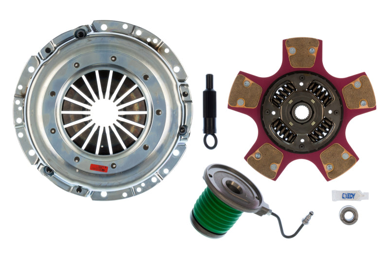 Exedy 2011-2016 Ford Mustang V8 Stage 2 Cerametallic Clutch Paddle Style Disc w/Hydraulic SC-thumbmail-2
