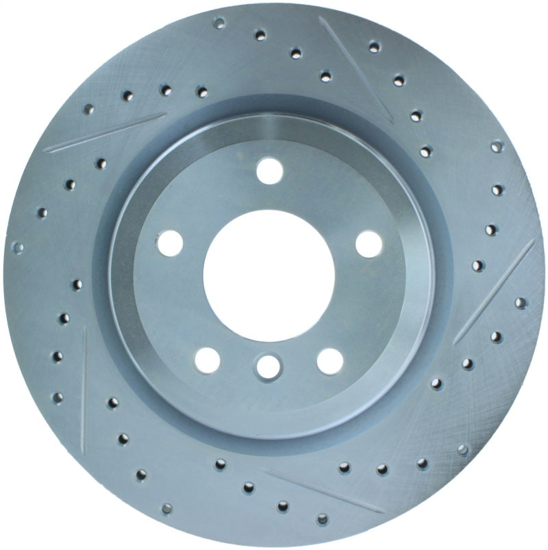 StopTech Select Sport 07-13 BMW 335i Slotted & Drilled Vented Left Rear Brake Rotor-thumbmail-1