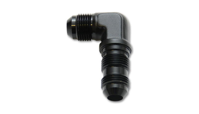 Vibrant -4AN Bulkhead Adapter 90 Degree Elbow Fitting - Anodized Black Only-thumbmail-2